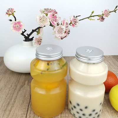 выпивать качества еды 500ml устранимый разливает форму по бутылкам ведра кольца, ясные пластиковые бутылки/тары для хранения с крышками