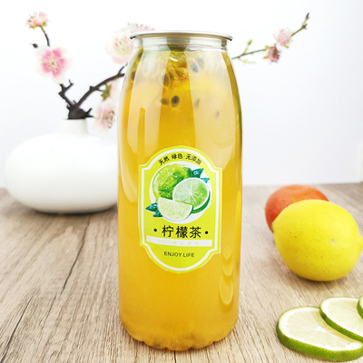Качество еды крышек многоразовой бутылки с водой ясности чая 650ml щелчковое