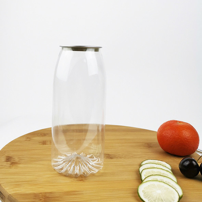 бутылки с водой PLA ясности 650ml с щелчковыми напитками эфирных масел крышек