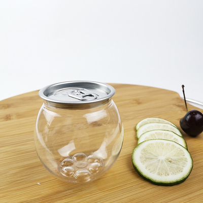 бутылки с водой PLA 0.21L с алюминиевым легким чаем Smoothies сока крышки тяги
