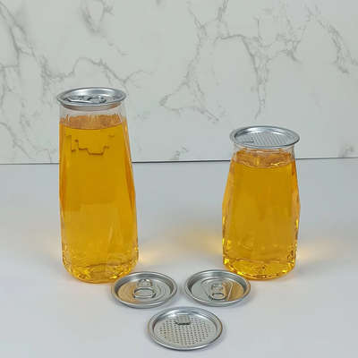 форма диаманта бутылок ЛЮБИМЦА 500ml ясная пластиковая для хранить мука хлопьев