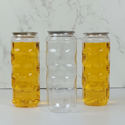 Домодельные напитки доят опарникы ясности чая 500ml пластиковые с легкой крышкой тяги