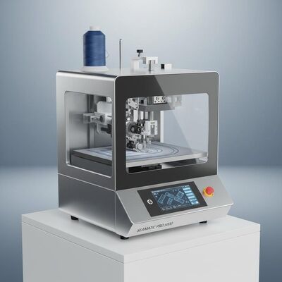 Полуавтоматическая электрическая автоматическая швейная машина, способная обрабатывать сложные шаблоны швов с минимальным наблюдением