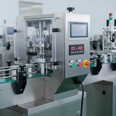 Автоматическая закаточная машина, работающая при температуре от 0°C до 40°C, электрическое напряжение 110В 220В, оптимизированная для точных операций закатки